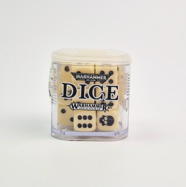 Games Workshop Dice White