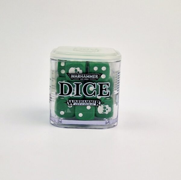 Games Workshop Dice Green
