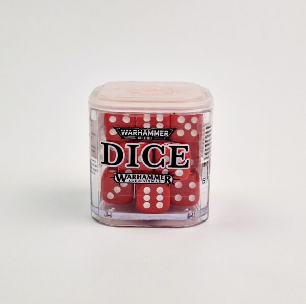 Games Workshop Dice Red