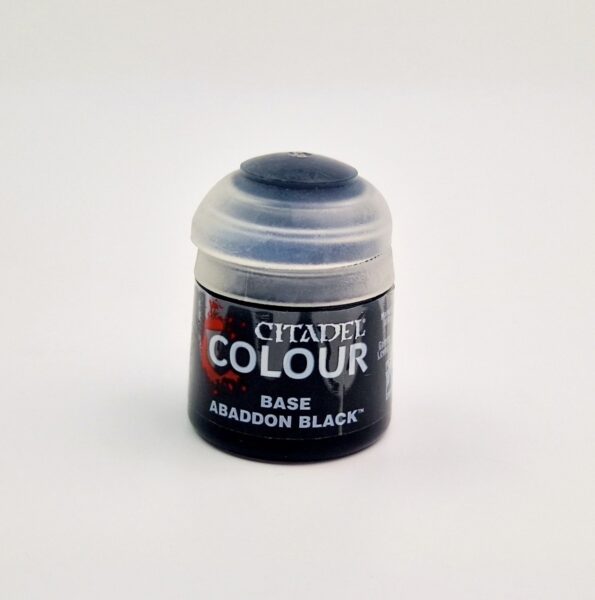 Citadel Colour Base Abaddon Black 12ml Citadel Colour Base Abaddon Black 12ml
