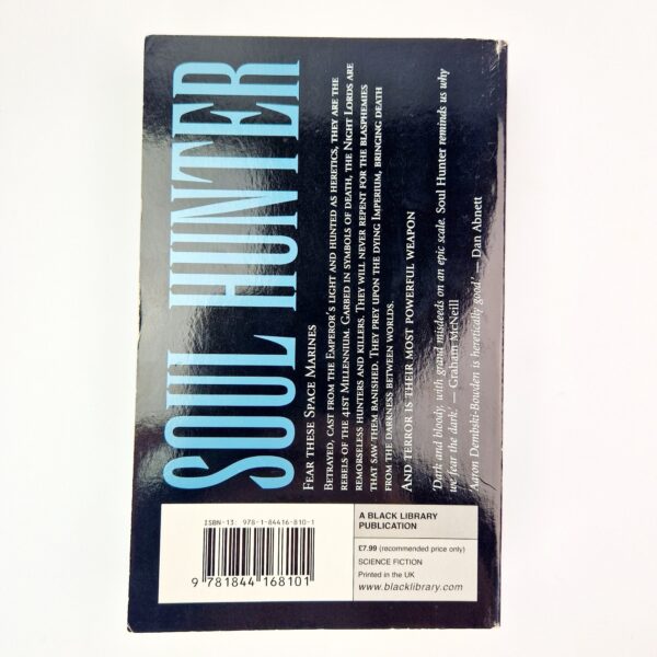 Black Library Soul Hunter: a Night Lords Novel