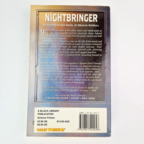 Black Library Nightbringer: an Ultramarines Novel