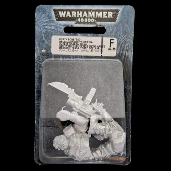 4th edition Imperial Guard Ogryn Bone ‘Ead