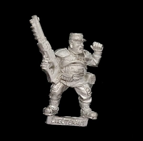 2nd edition Imperial Guard Cadian Lieutenant