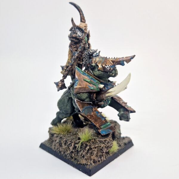 Chaos Warriors Lord on Gorebeast