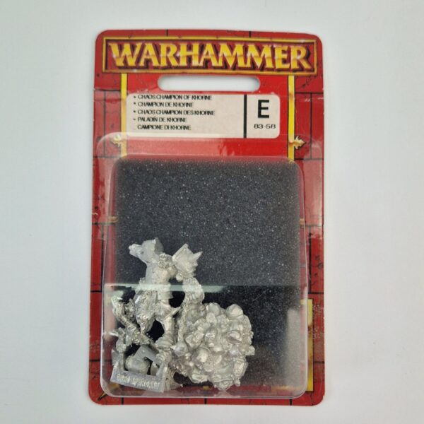Chaos Warriors Champion of Khorne