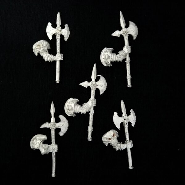 Chaos Warriors Regiment Halberds Bits Chaos Warriors Regiment Halberds Bits