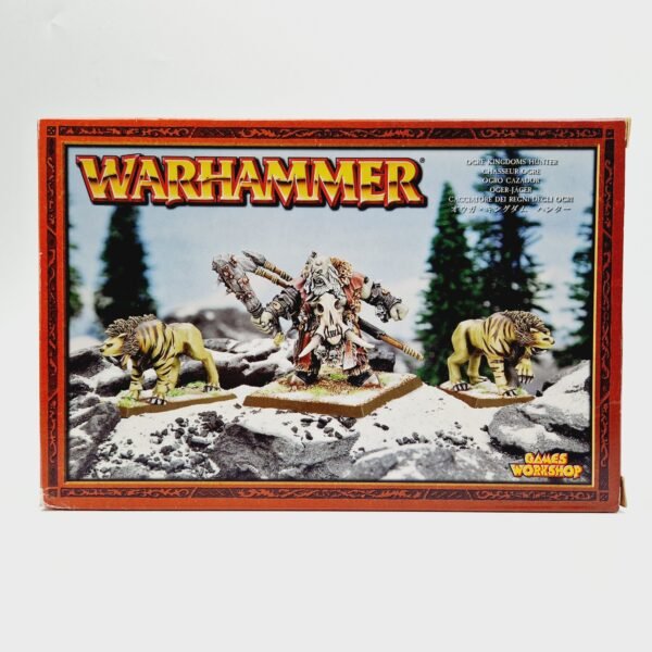 Ogre Kingdoms Hunter and Sabretusks