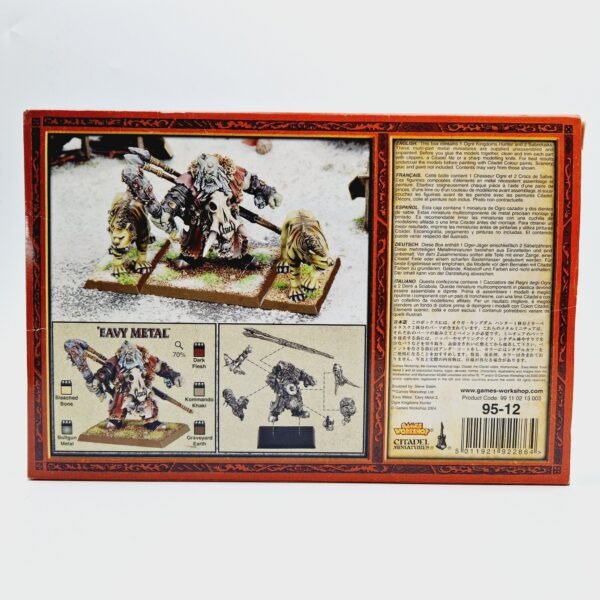 Ogre Kingdoms Hunter and Sabretusks