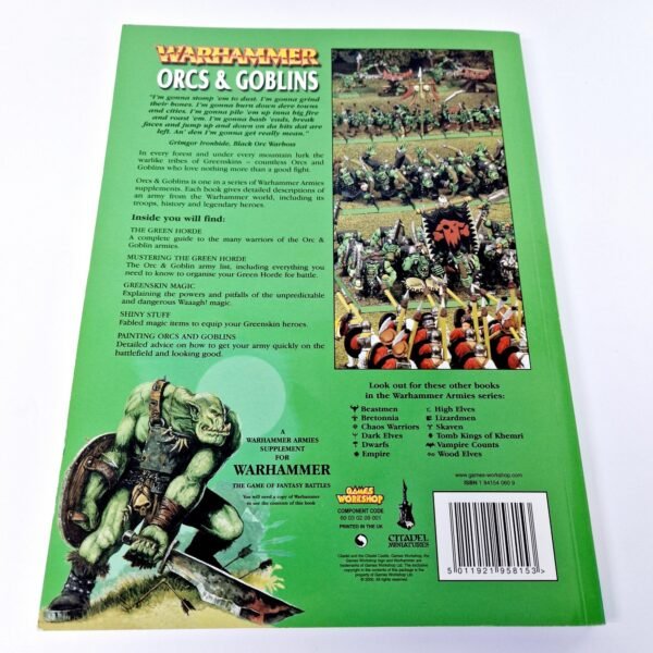 Orcs and Goblins 6th Edition Army Book