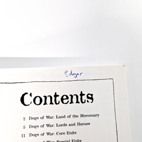 Monsters & Mercenaries Collectors’ Guide