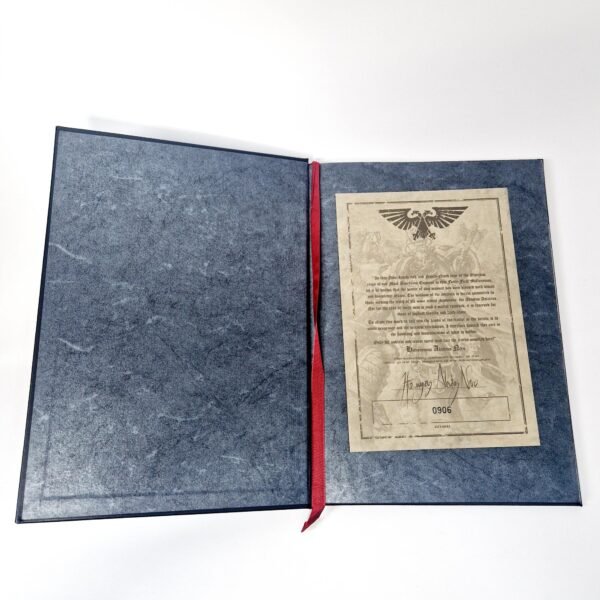 Limited 4th Edition Space Marines Codex Signed