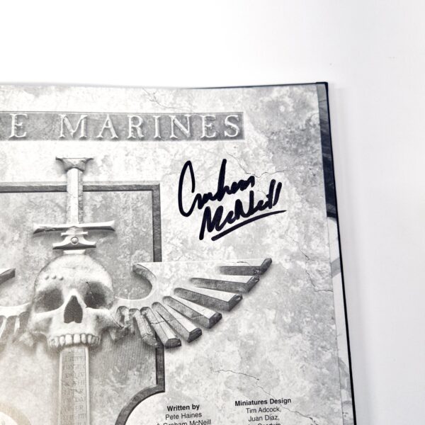 Limited 4th Edition Space Marines Codex Signed