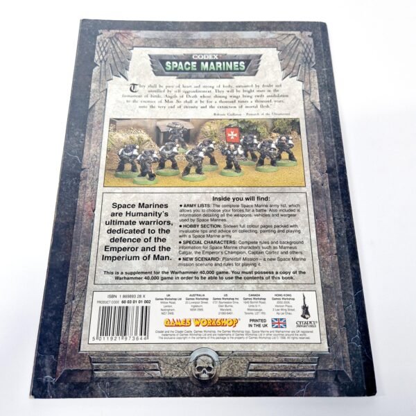 Space Marines 3rd Edition Codex