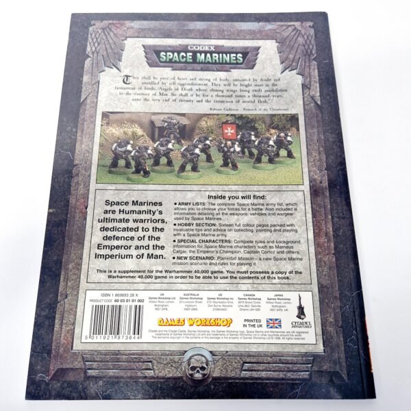 Space Marines 3rd Edition Codex