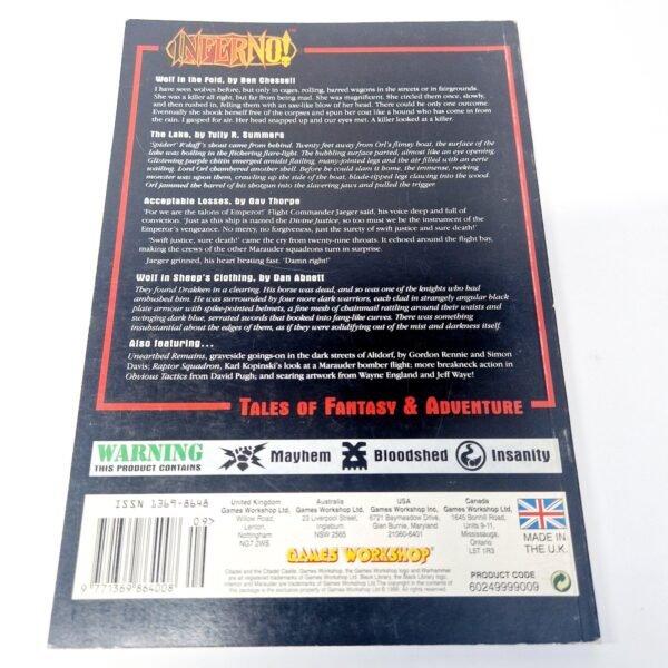 Inferno! Tales of Fantasy & Adventure Issue 9