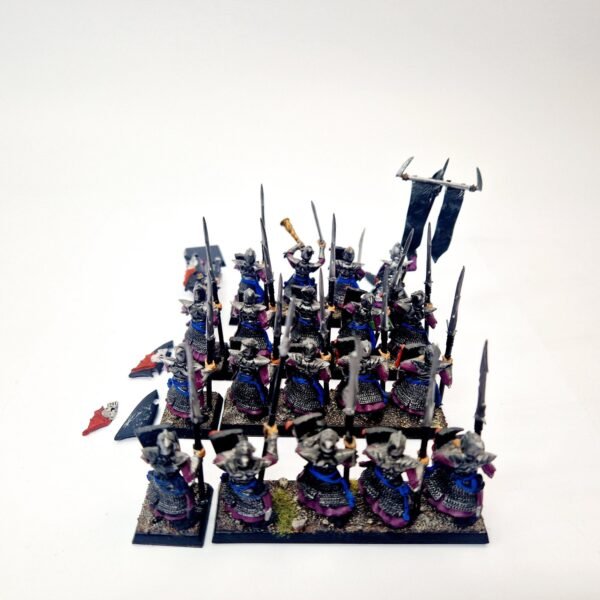 Dark Elves Warriors Regiment Dark Elves Warriors Regiment