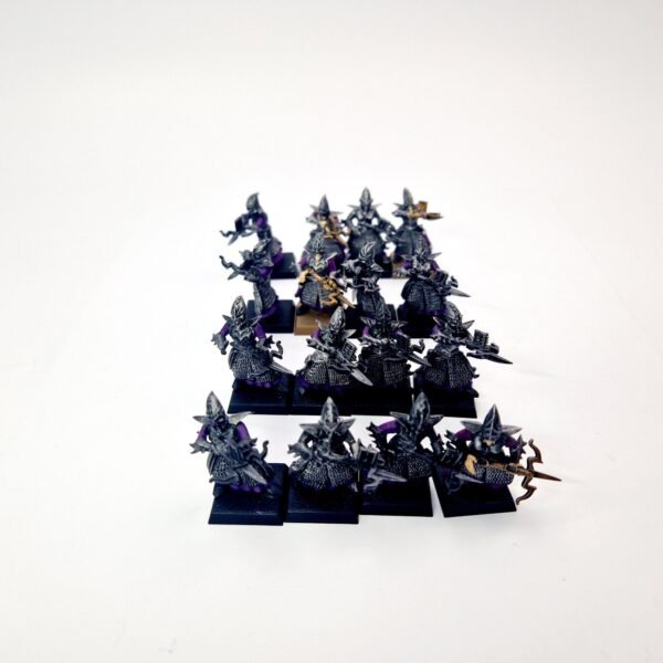 Dark Elves Warriors Regiment Crossbowmen Dark Elves Warriors Regiment Crossbowmen