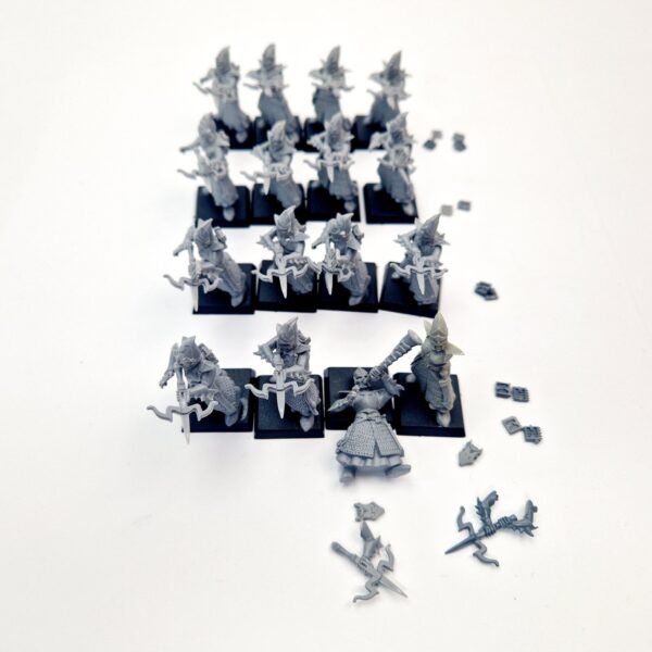 Dark Elves Warriors Regiment Crossbowmen Dark Elves Warriors Regiment Crossbowmen