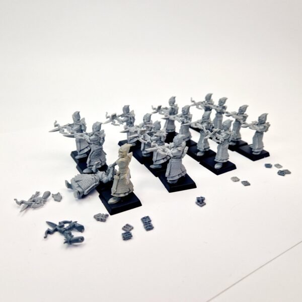 Dark Elves Warriors Regiment Crossbowmen Dark Elves Warriors Regiment Crossbowmen