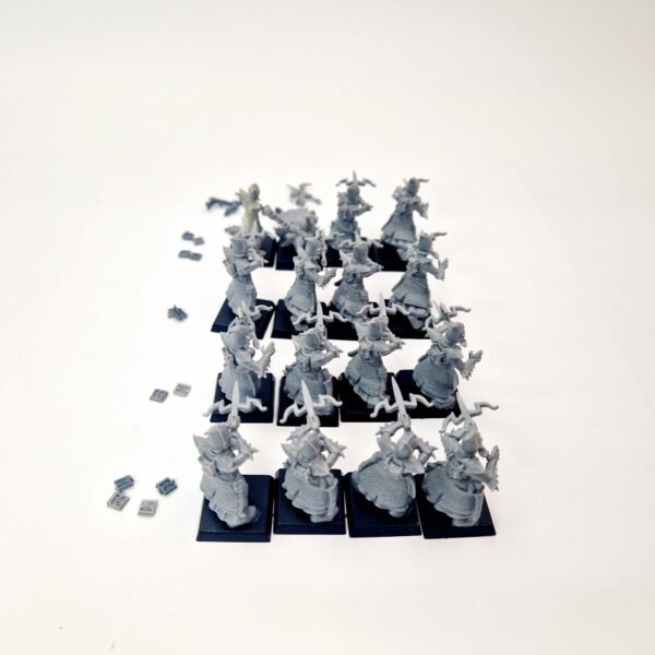 Dark Elves Warriors Regiment Crossbowmen Dark Elves Warriors Regiment Crossbowmen