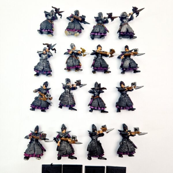 Dark Elves Warriors Regiment Crossbowmen