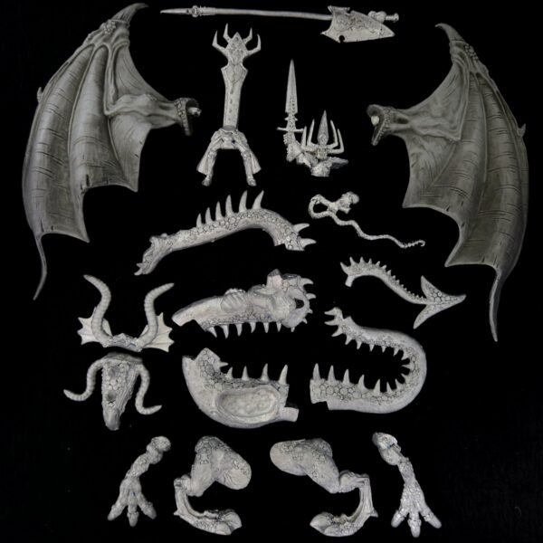 Dark Elves Beastlord Rakarth on Black Dragon