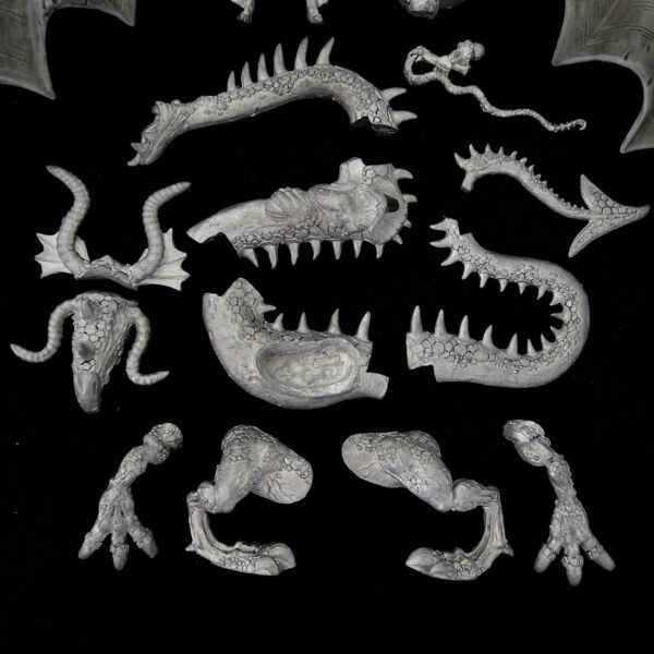 Dark Elves Beastlord Rakarth on Black Dragon