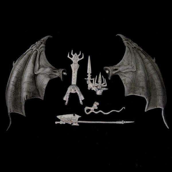 Dark Elves Beastlord Rakarth on Black Dragon