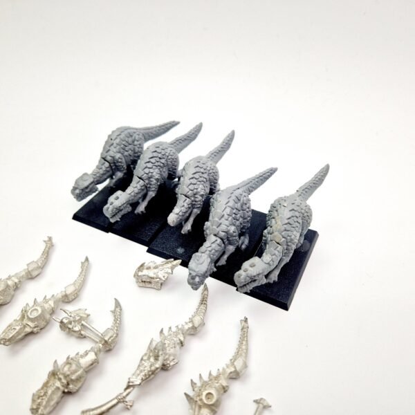 Lizardmen Saurus Warriors on Cold Ones