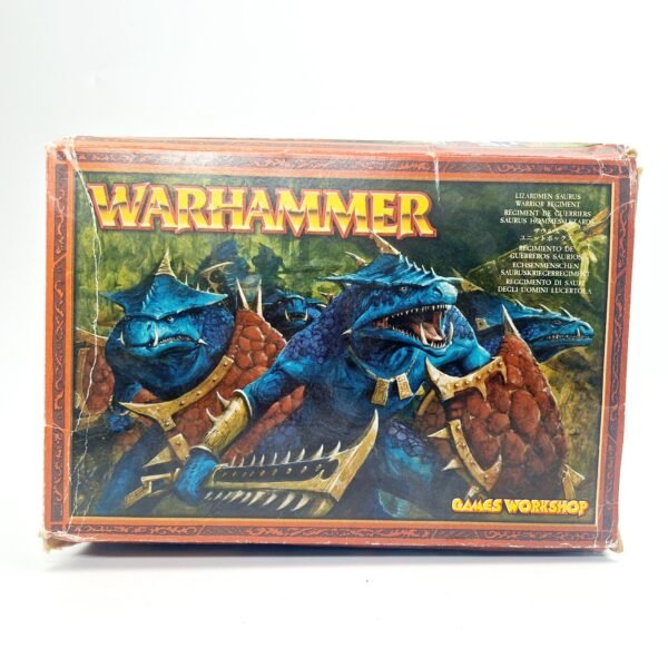 Lizardmen Saurus Warriors Regiment