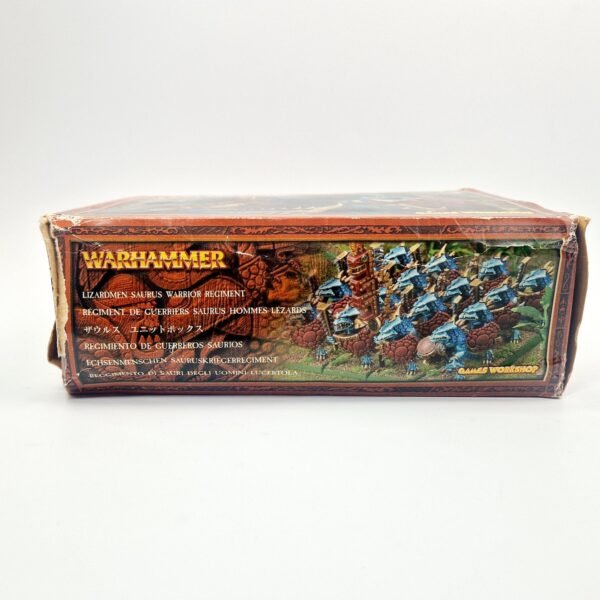 Lizardmen Saurus Warriors Regiment