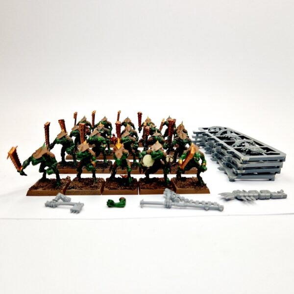 Lizardmen Saurus Warriors Regiment