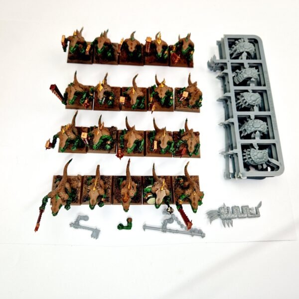 Lizardmen Saurus Warriors Regiment