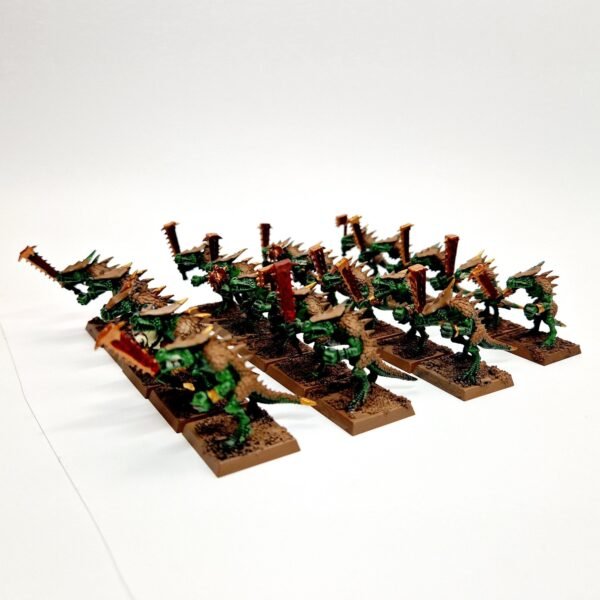 Lizardmen Saurus Warriors Regiment
