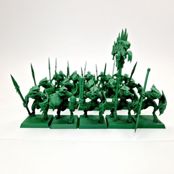 Lizardmen Saurus Warriors Regiment