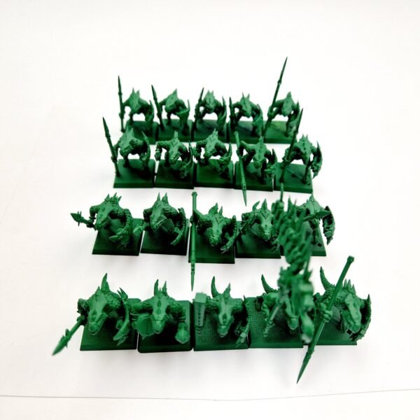 Lizardmen Saurus Warriors Regiment