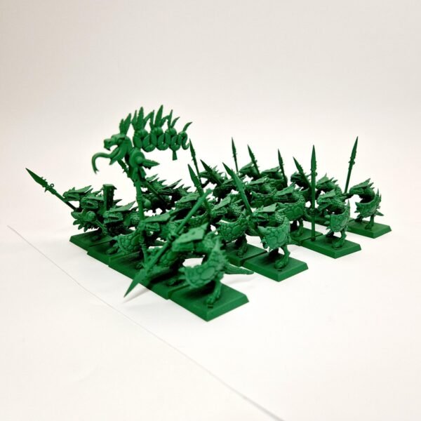 Lizardmen Saurus Warriors Regiment