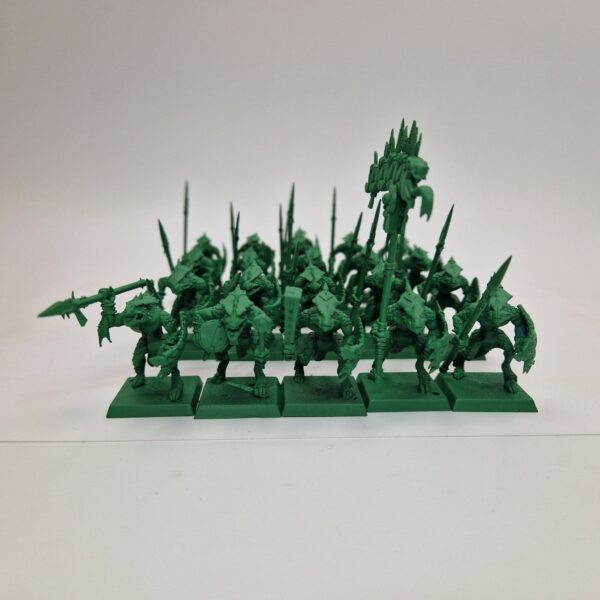 Lizardmen Saurus Warriors Regiment