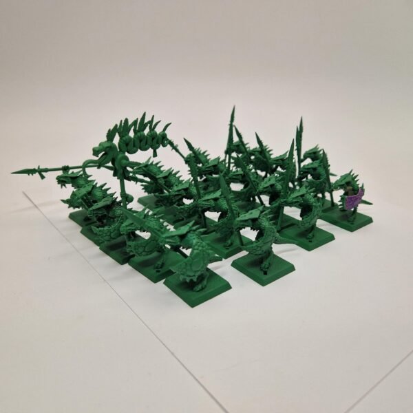 Lizardmen Saurus Warriors Regiment