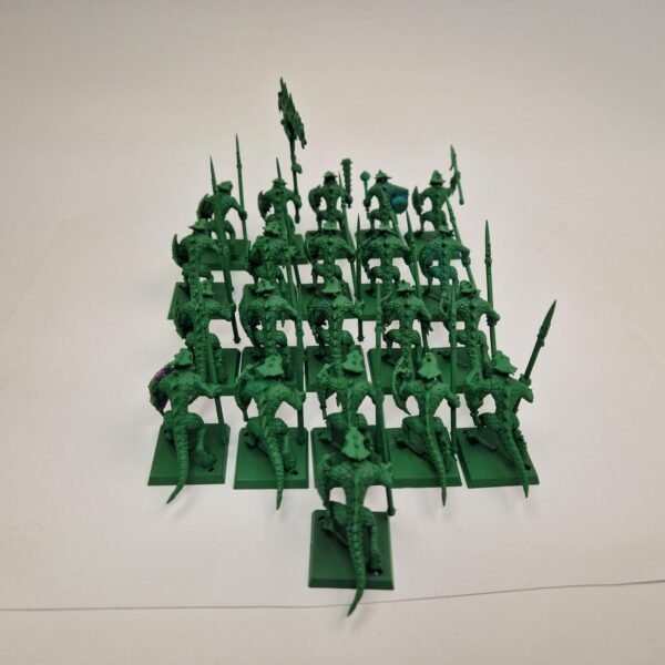 Lizardmen Saurus Warriors Regiment