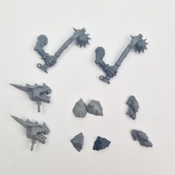 Lizardmen Saurus Warriors Regiment Champion Upgrade