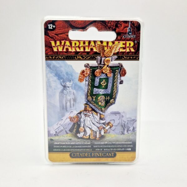 Dwarfs Thane with Army Battle Standard Dwarfs Thane with Army Battle Standard