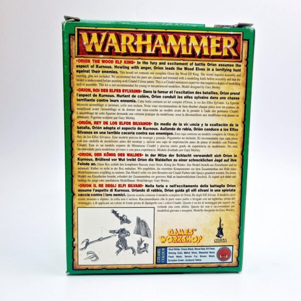 Wood Elves Orion King in the Woods