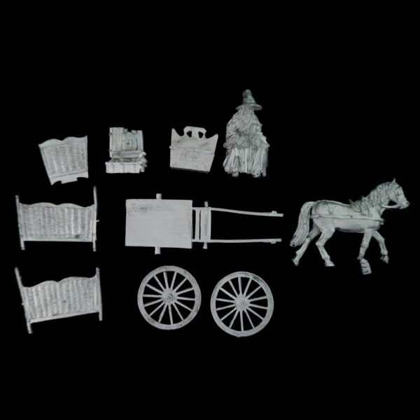 The Fellowship Gandalf and Cart