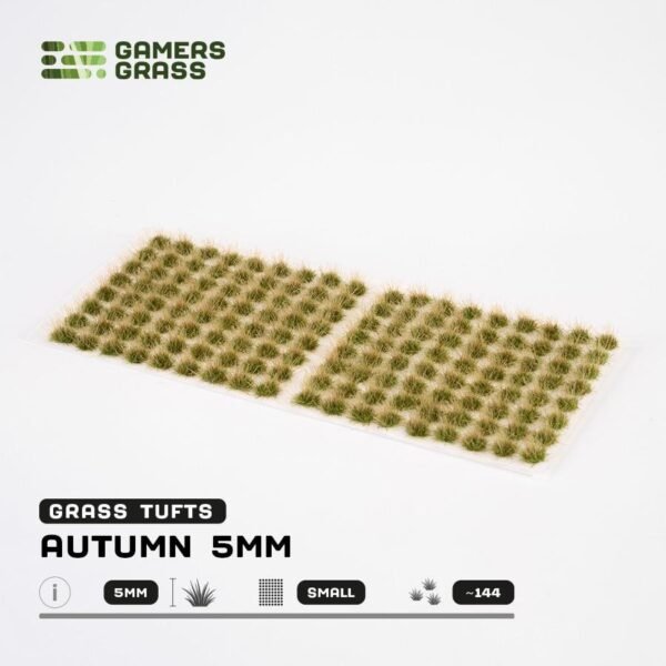 Gamers Grass Autumn Tufts 5mm Small