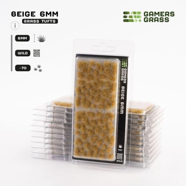 Gamers Grass Beige 6mm Wild