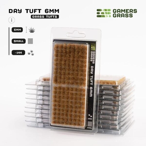 Gamers Grass Dry Tuft Tufts 6mm Small