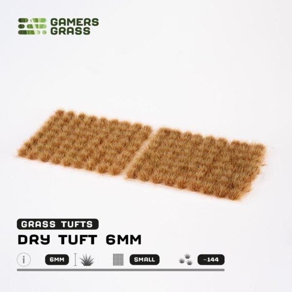 Gamers Grass Dry Tuft Tufts 6mm Small