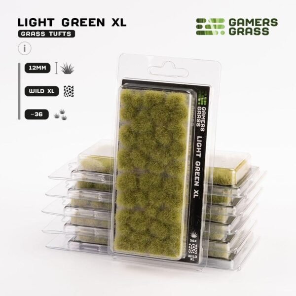 Gamers Grass Light Green XL 12mm